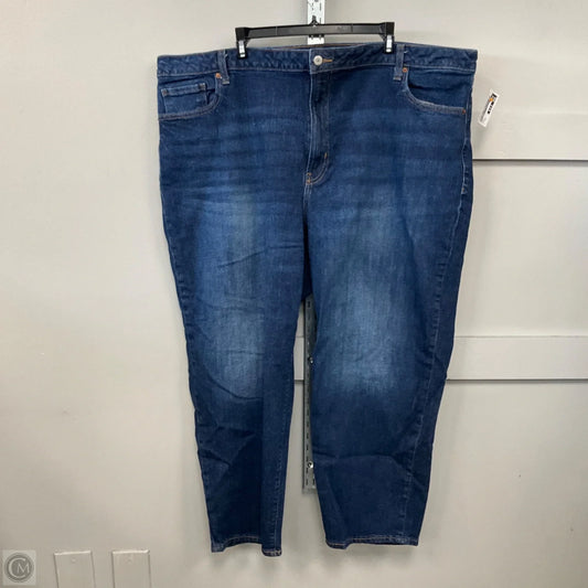 Jeans Straight By Old Navy In Blue, Size: 26