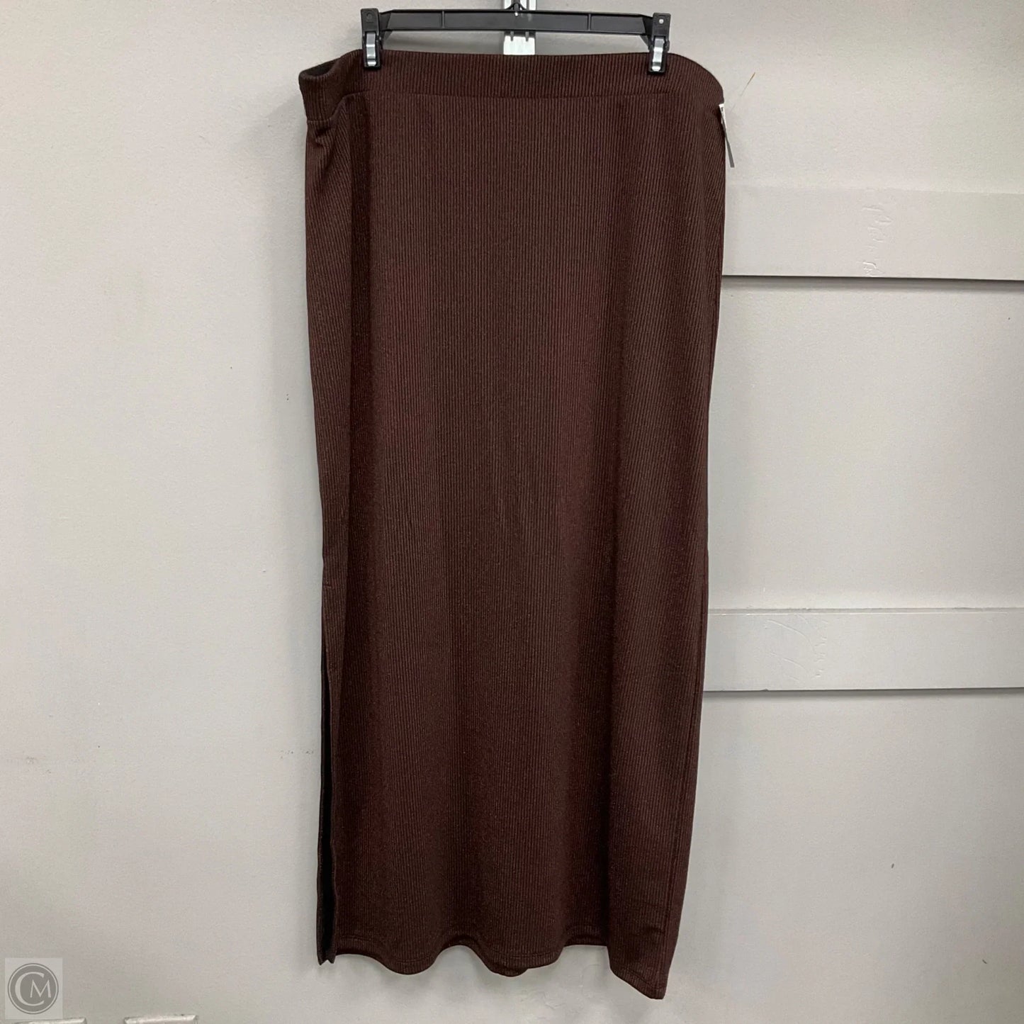 Skirt Maxi By Old Navy In Bronze, Size: Xl