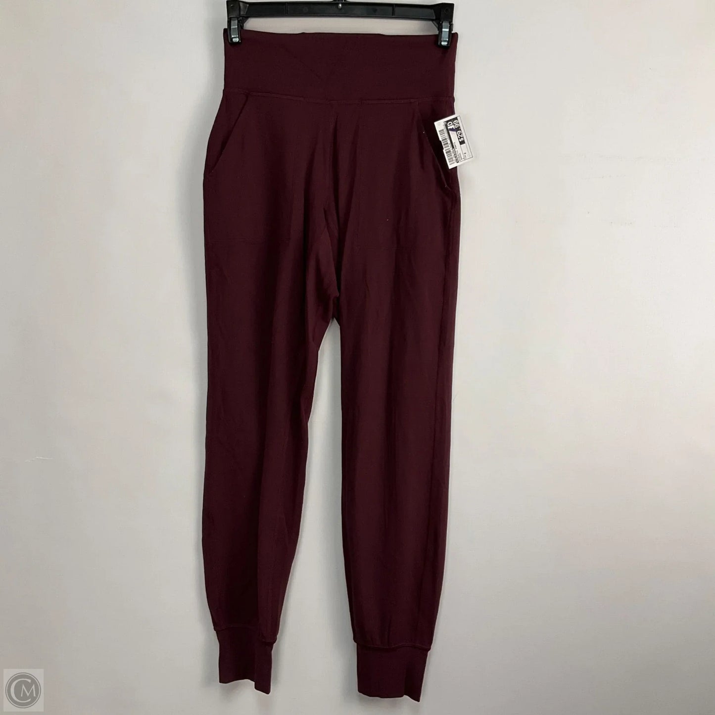 Athletic Pants By Lululemon In Maroon, Size: 2