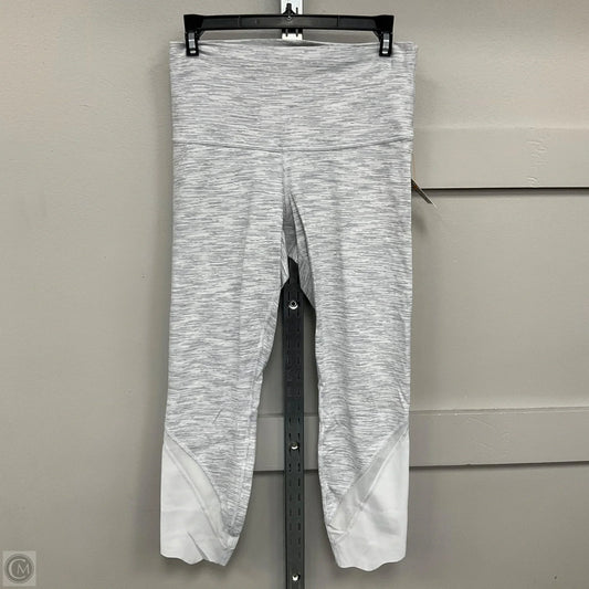 Athletic Leggings By Lululemon In Grey, Size: 8