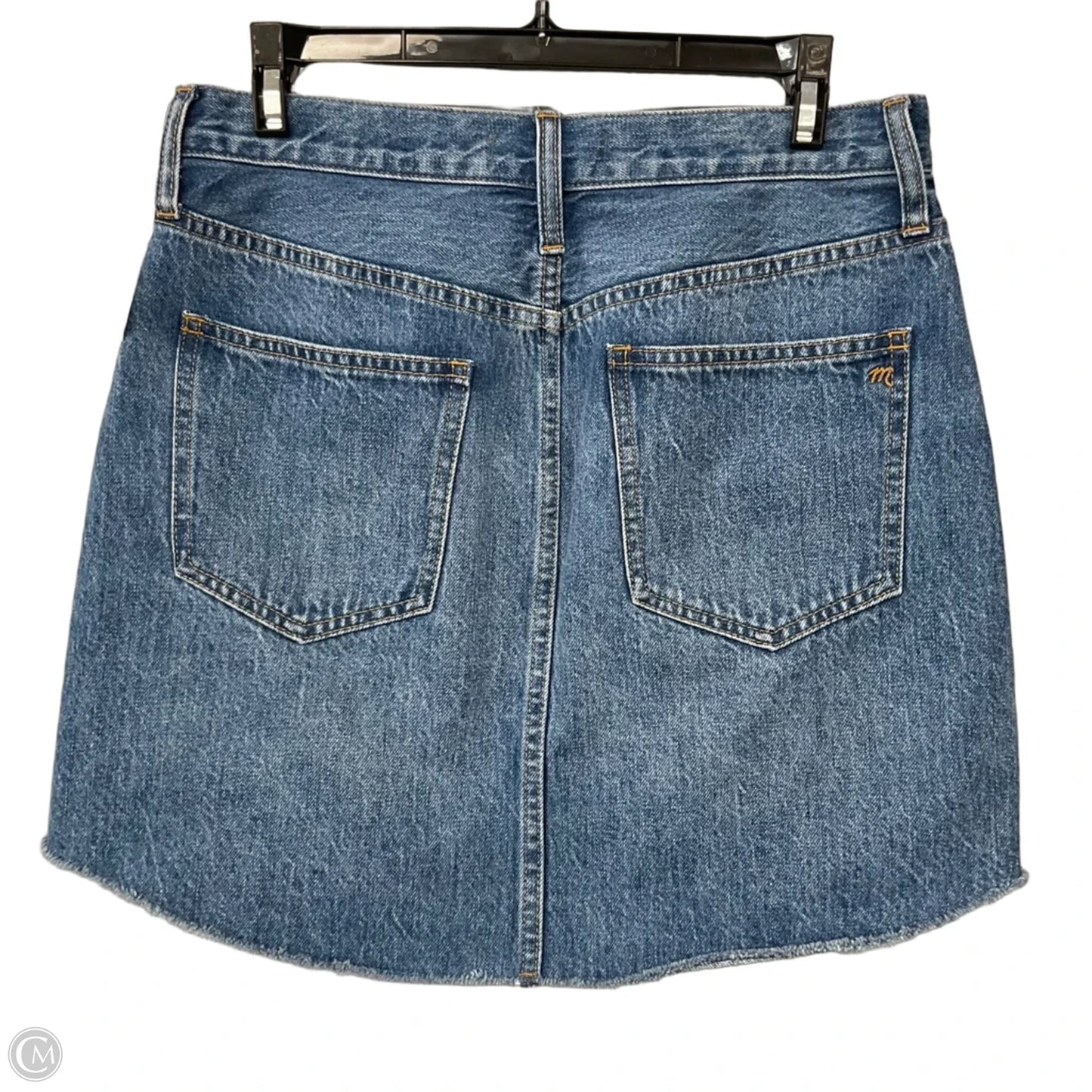 Skirt Mini & Short By Madewell In Blue Denim, Size: 4