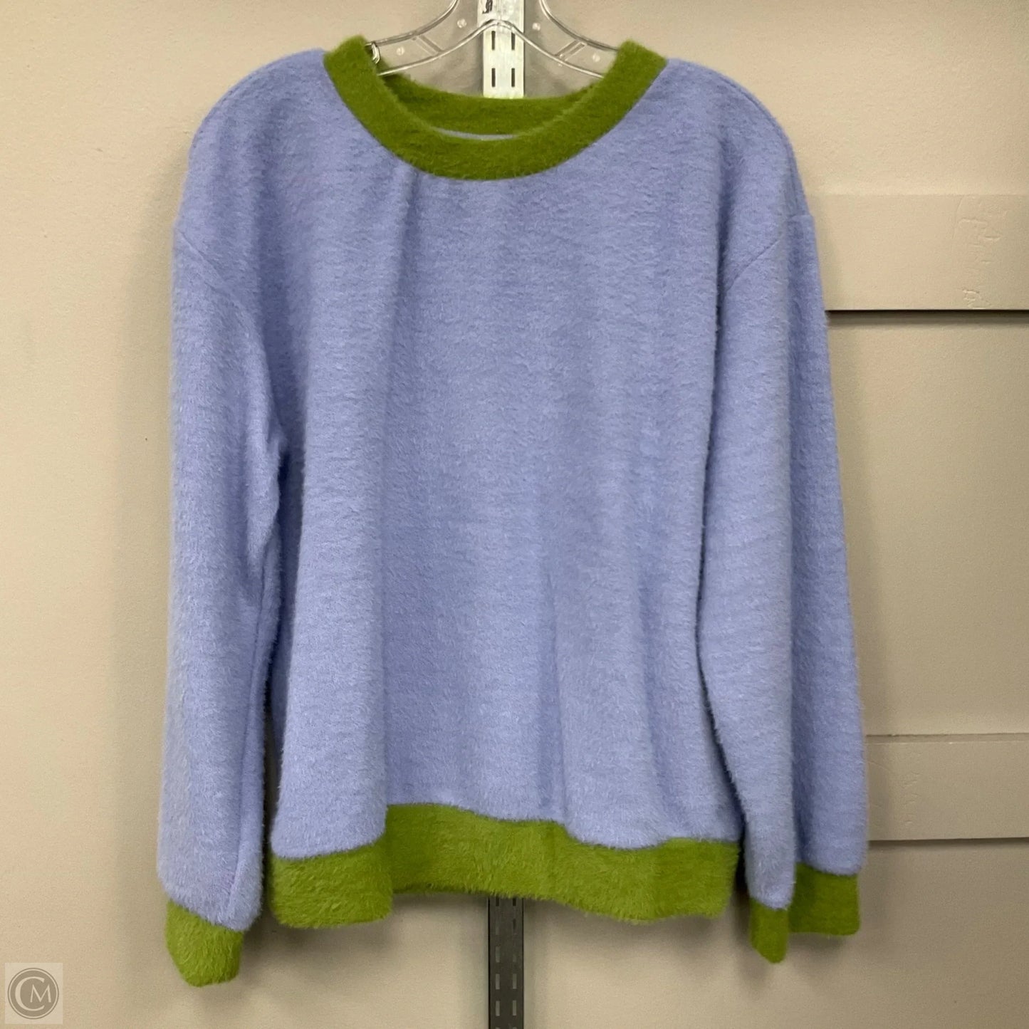 Sweater By Maeve In Blue & Green, Size: S