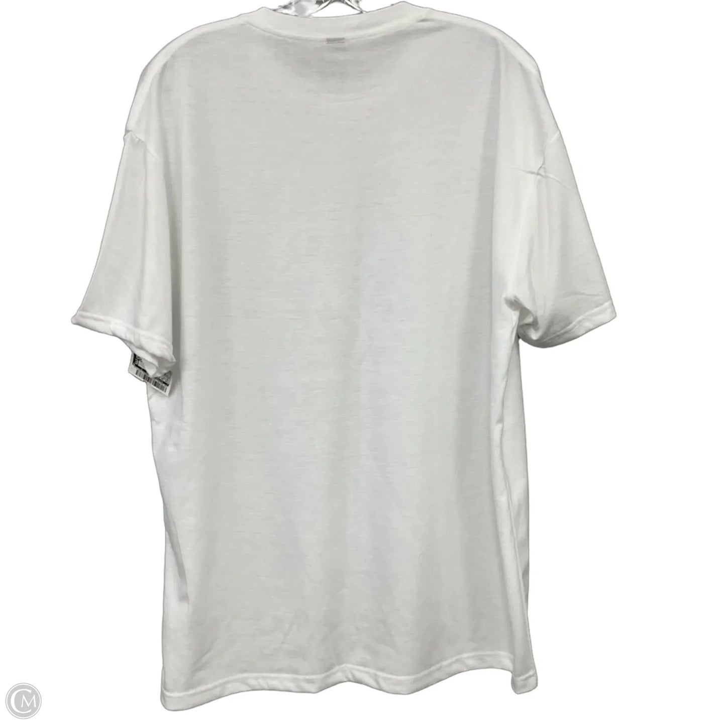 Top Short Sleeve Basic By Clothes Mentor In White, Size: Xl