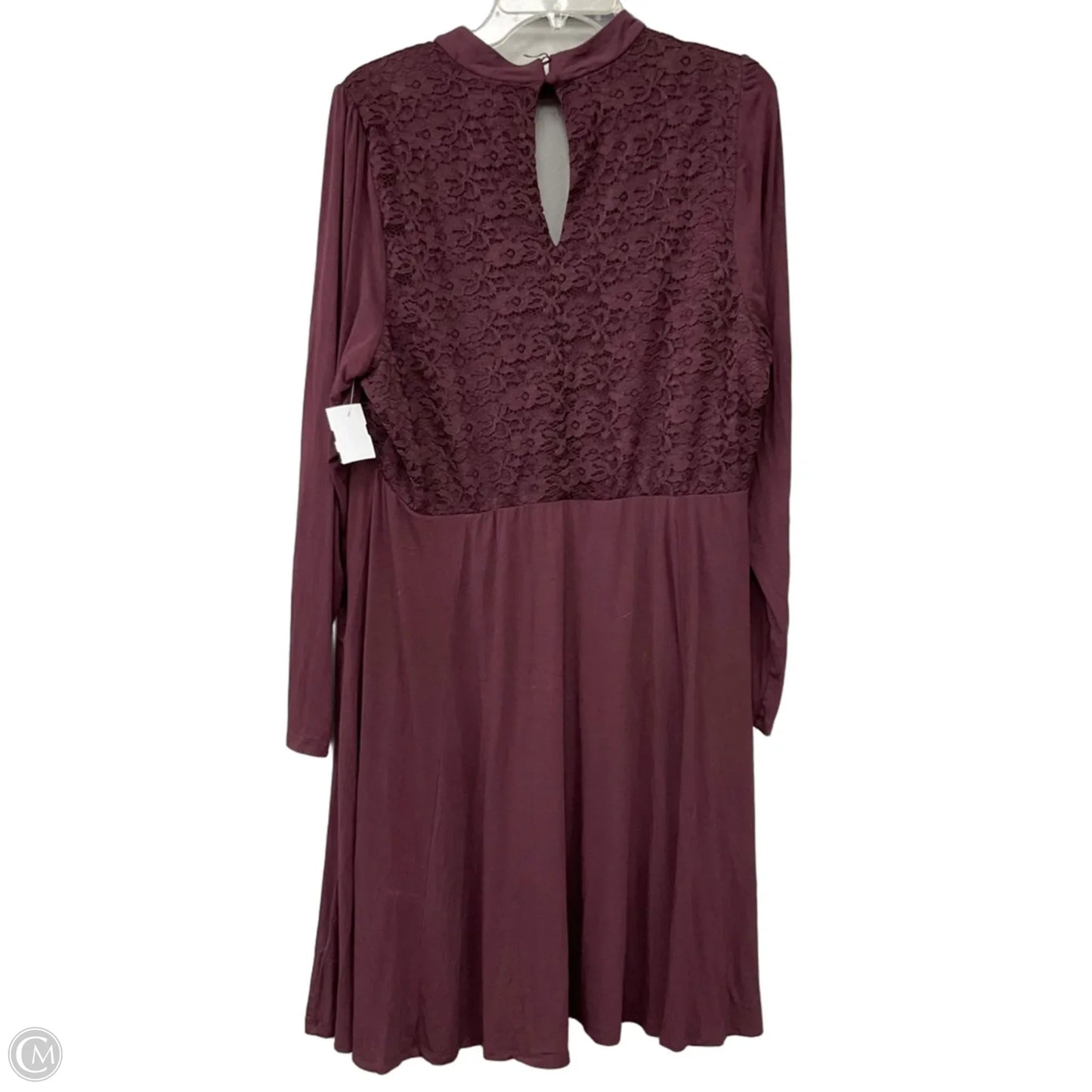 Dress Casual Short By Torrid In Maroon, Size: 2x