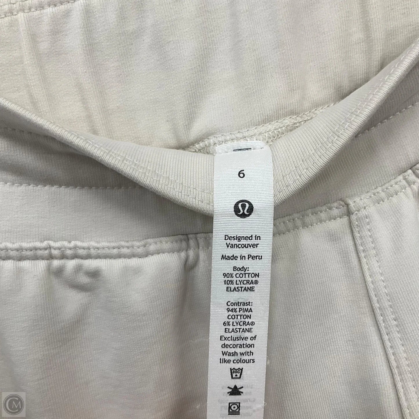 Pants Lounge By Lululemon In Cream, Size: 6