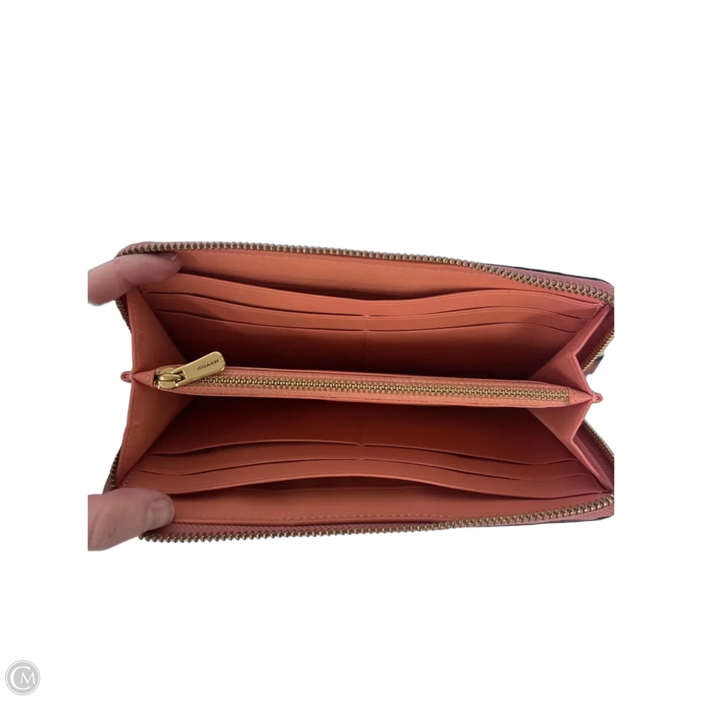 Wallet Designer By Coach, Size: Large