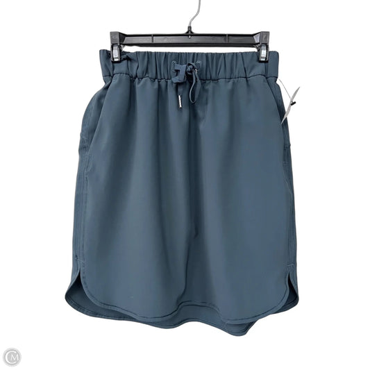 Athletic Skirt By Lululemon In Grey, Size: 4