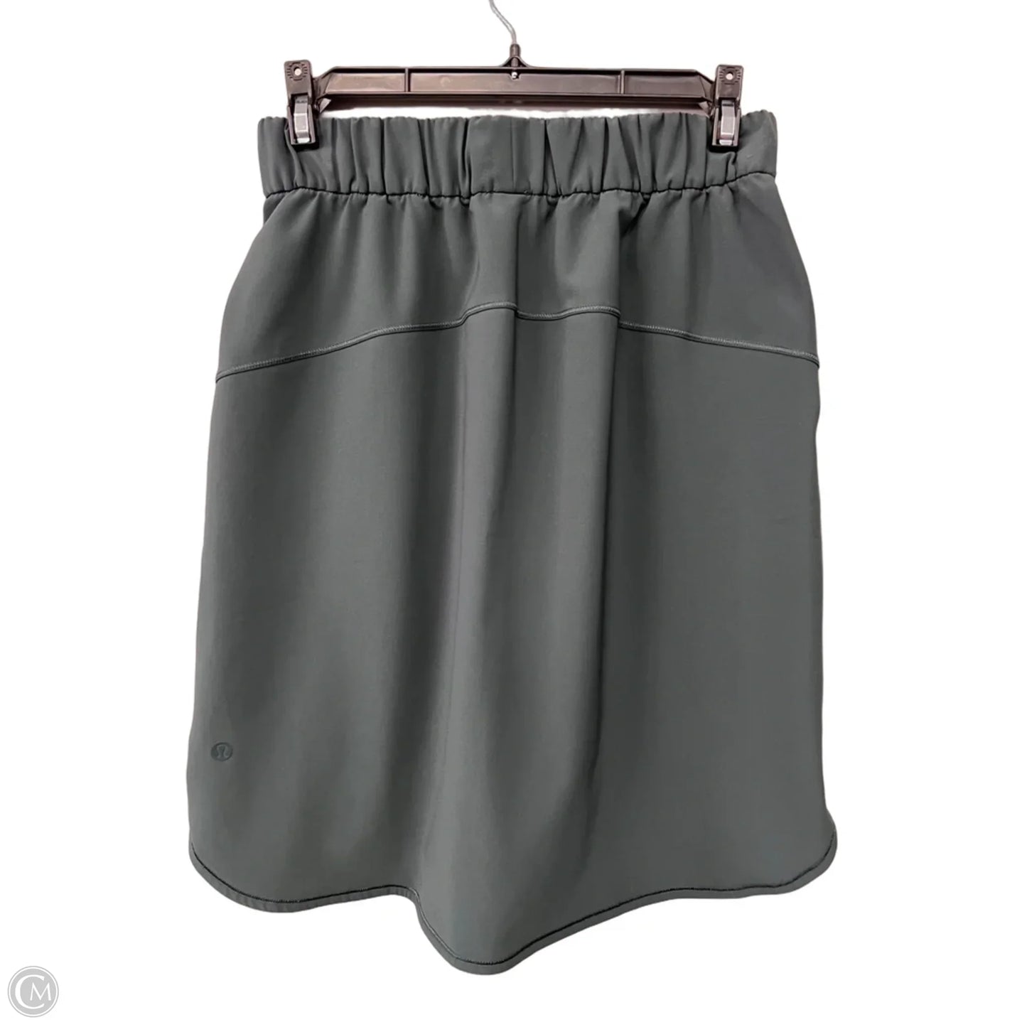 Athletic Skirt By Lululemon In Grey, Size: 4