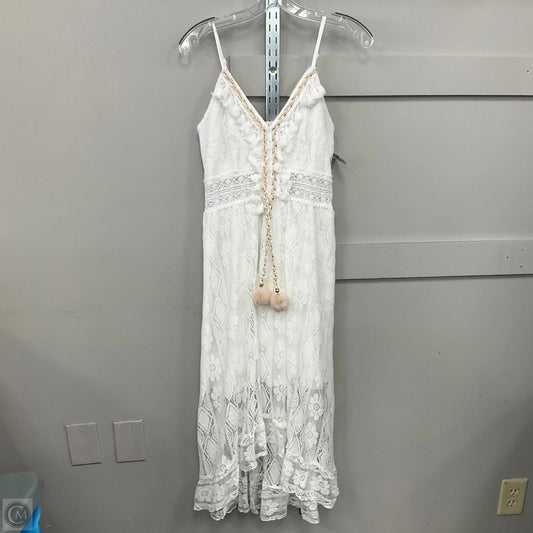 Dress Casual Maxi By Cupshe In White, Size: M