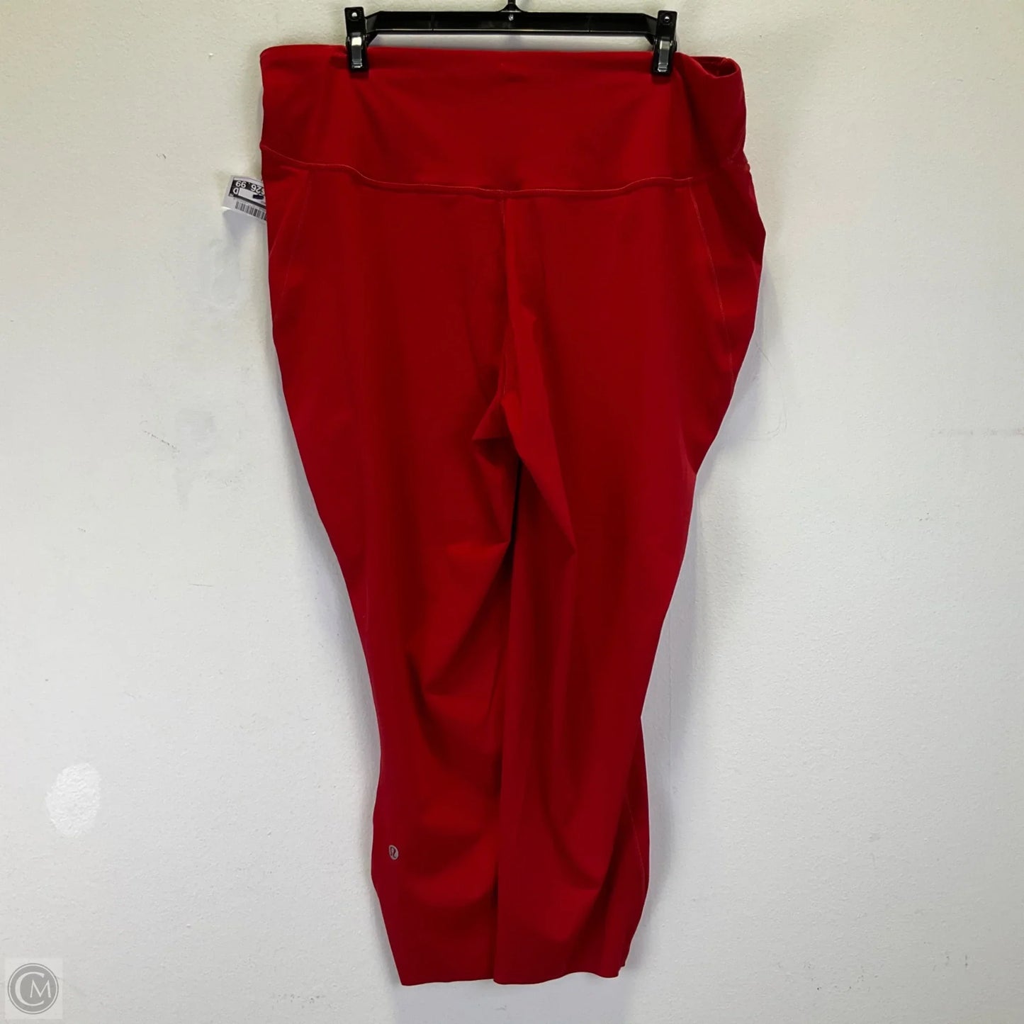 Pants Leggings By Lululemon In Red, Size: 18