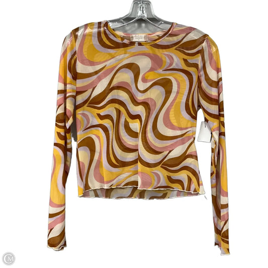Top Long Sleeve By Altard State In Multi-colored, Size: M
