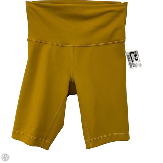 Athletic Shorts By Lululemon In Green, Size: 4