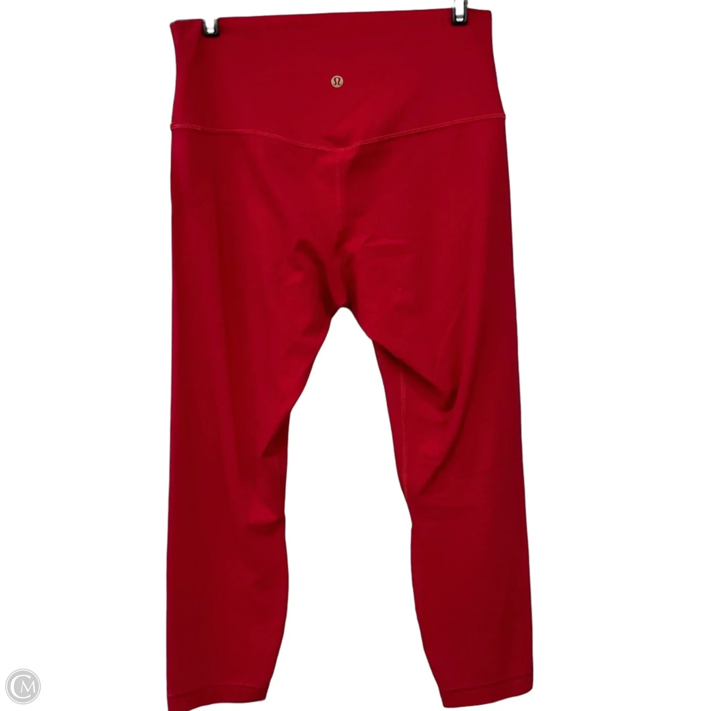 Athletic Leggings By Lululemon In Red, Size: 10