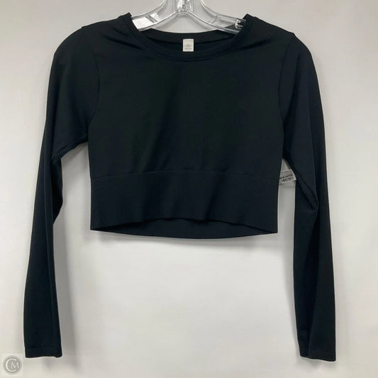 Athletic Top Long Sleeve Crewneck By Offline By Aerie In Black, Size: S