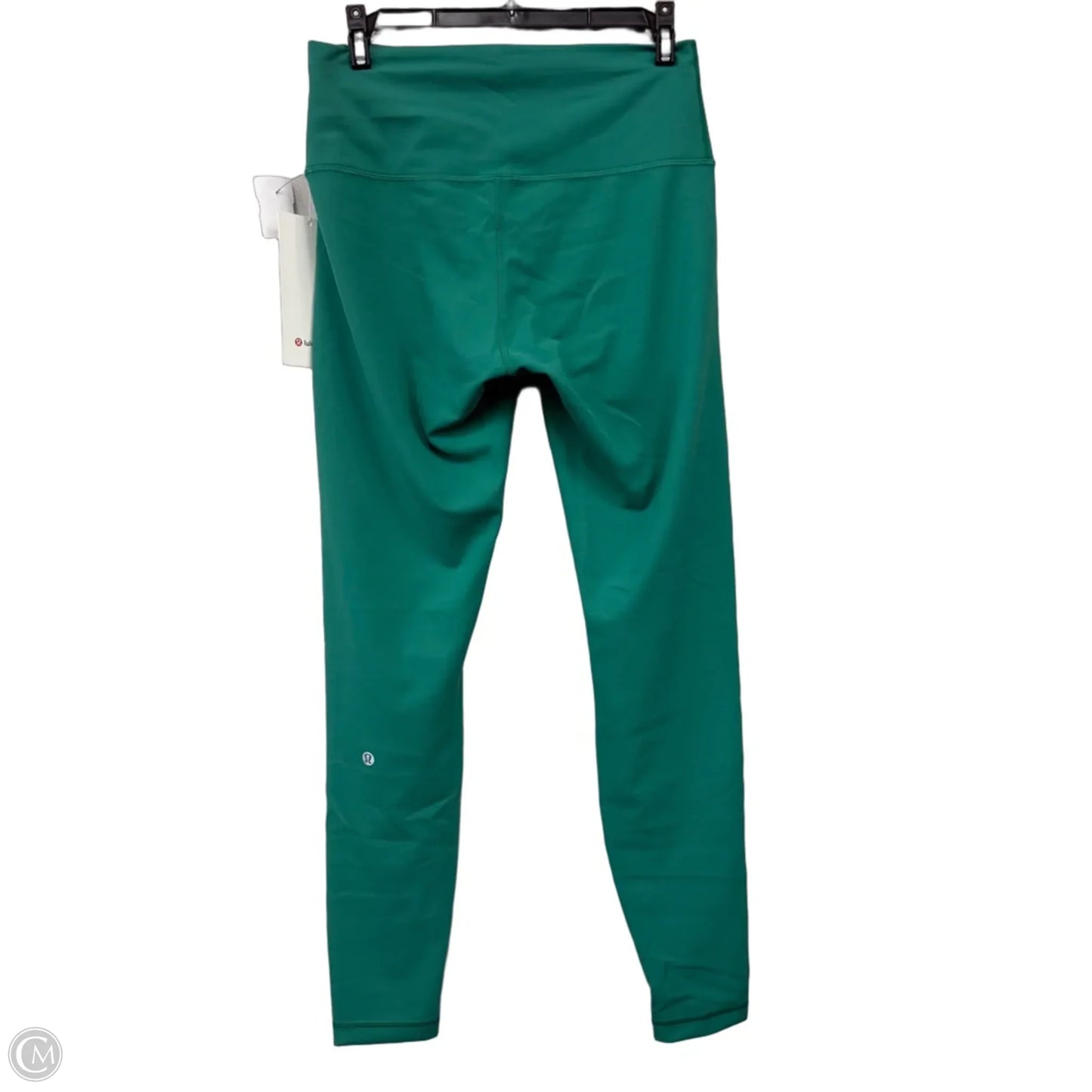 Athletic Leggings By Lululemon In Green, Size: 10