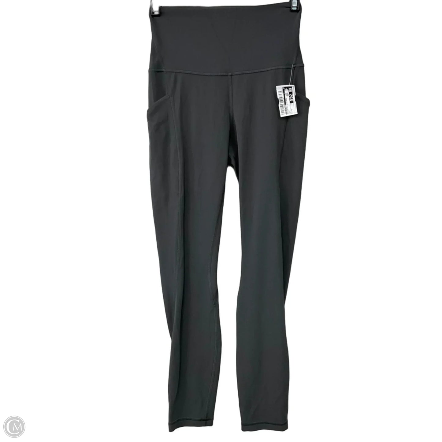 Athletic Leggings By Lululemon In Grey, Size: 4