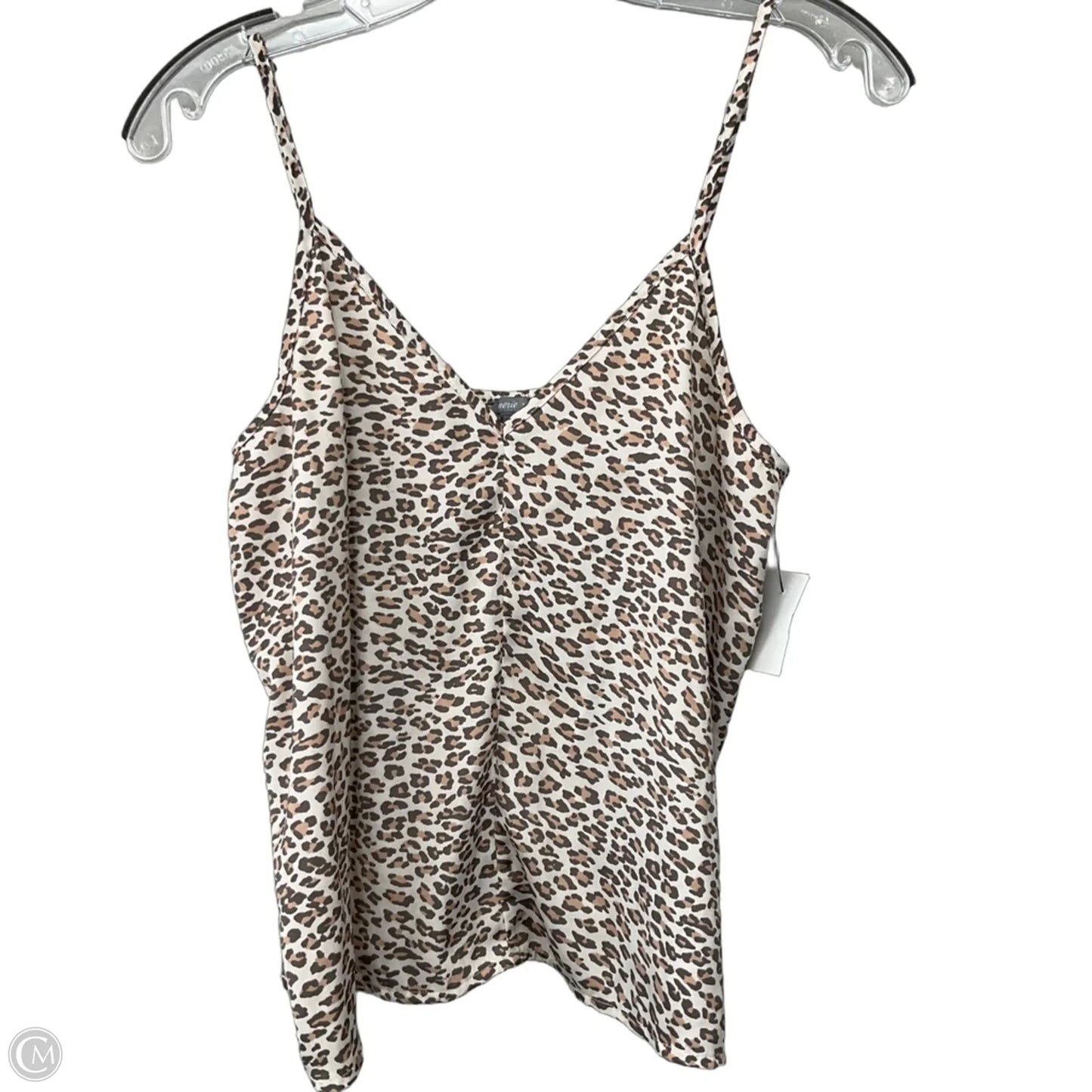 Top Sleeveless By Aerie In Animal Print, Size: S