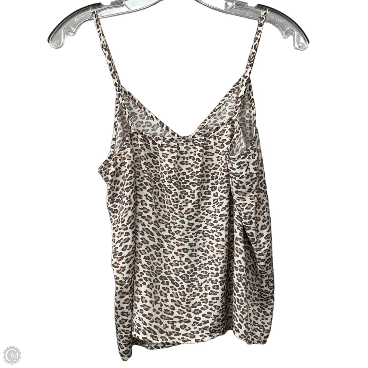 Top Sleeveless By Aerie In Animal Print, Size: S