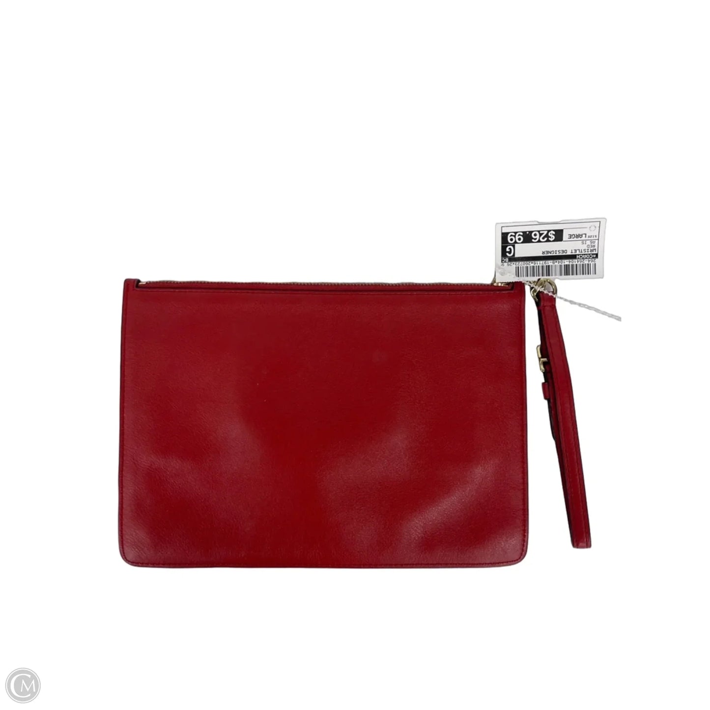 Wristlet Designer By Coach, Size: Large