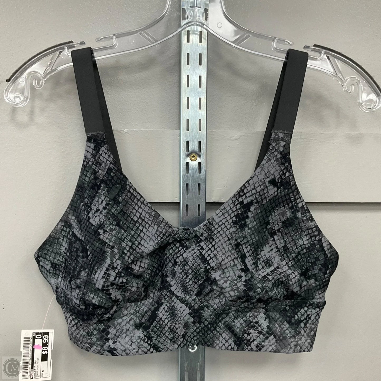 Athletic Bra By Aerie In Snakeskin Print, Size: M