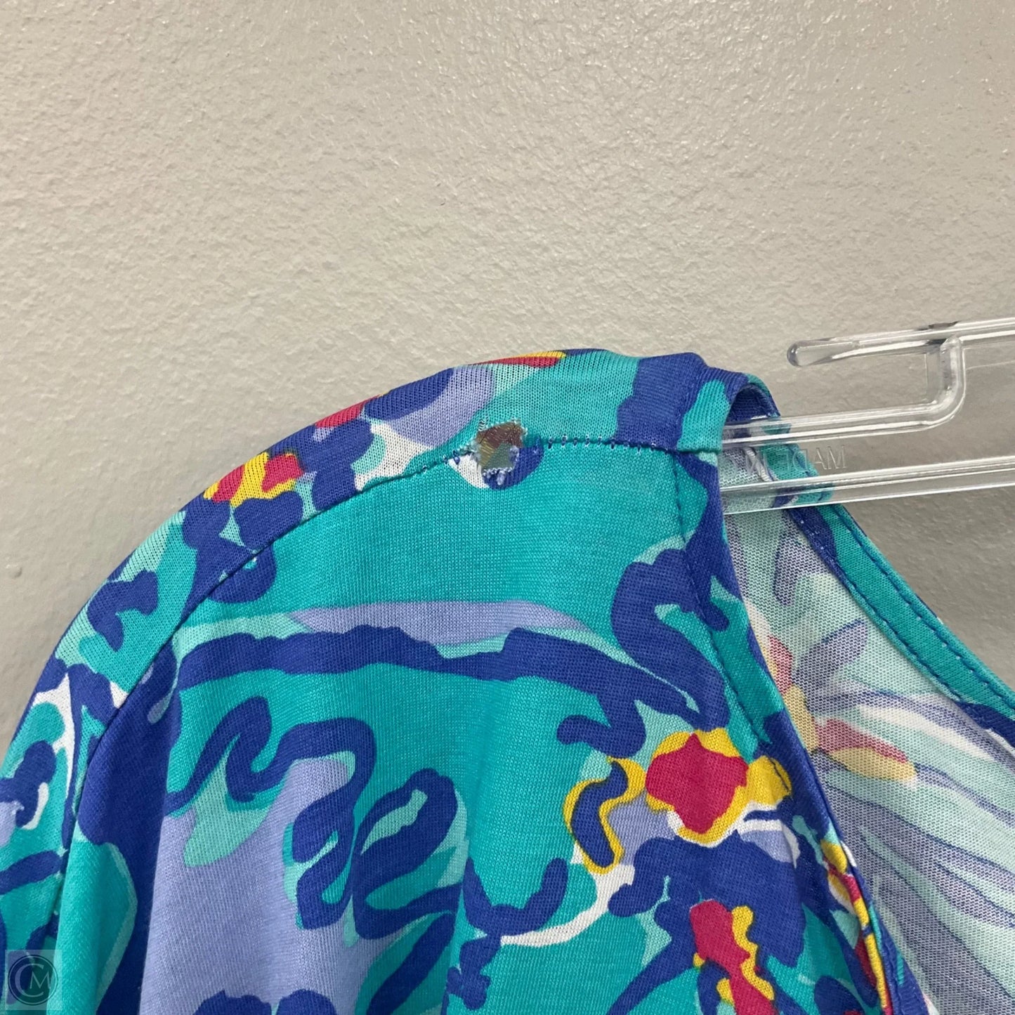 Swimwear Cover-up Designer By Lilly Pulitzer In Blue, Size: Xs