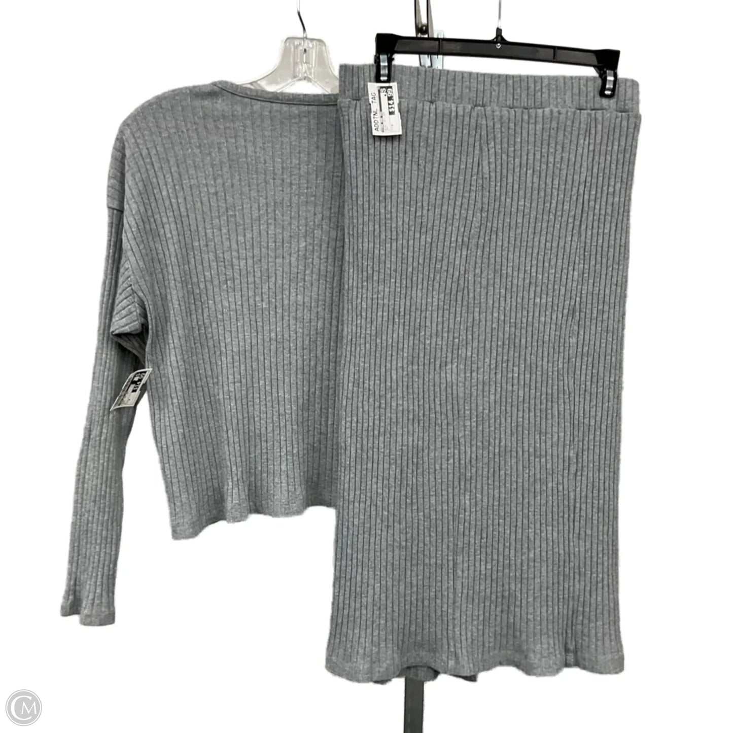 Skirt Set 2pc By Time And Tru In Grey, Size: M