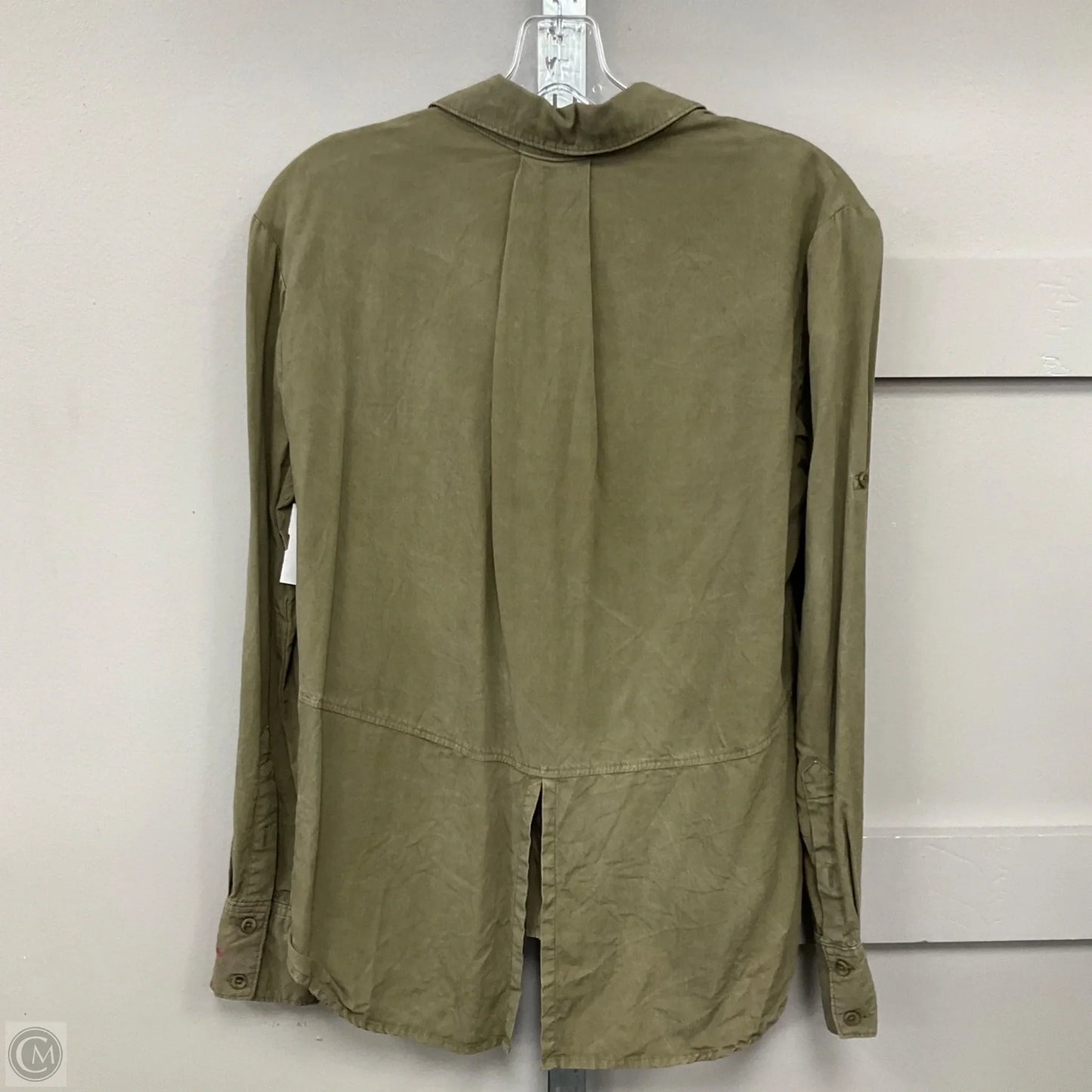 Top Long Sleeve By Cloth & Stone In Green, Size: S