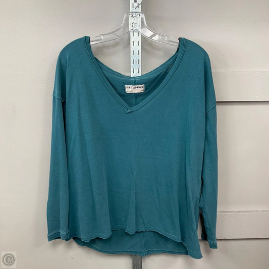 Top Long Sleeve Basic By We The Free In Teal, Size: Xs