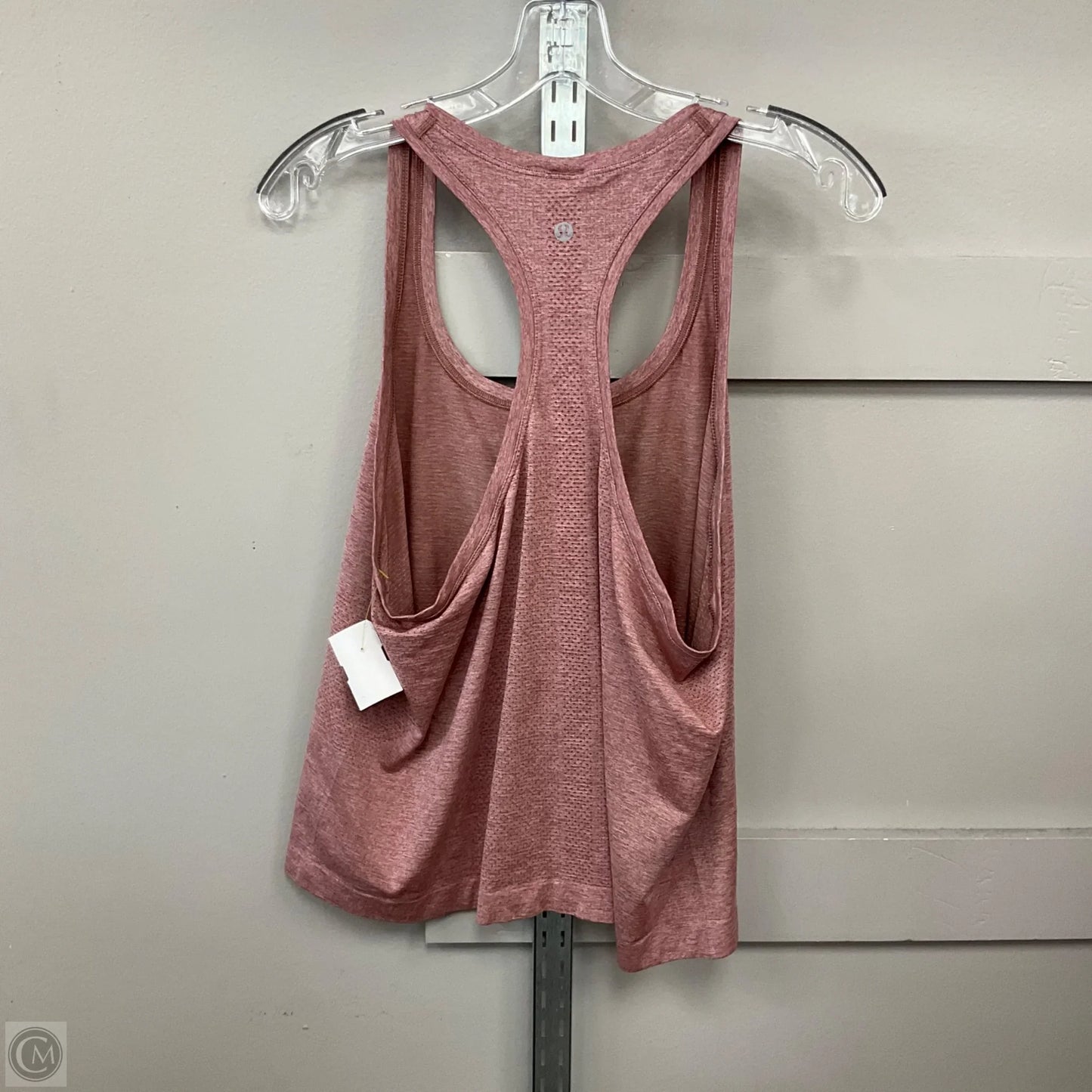 Athletic Tank Top By Lululemon In Mauve, Size: 14