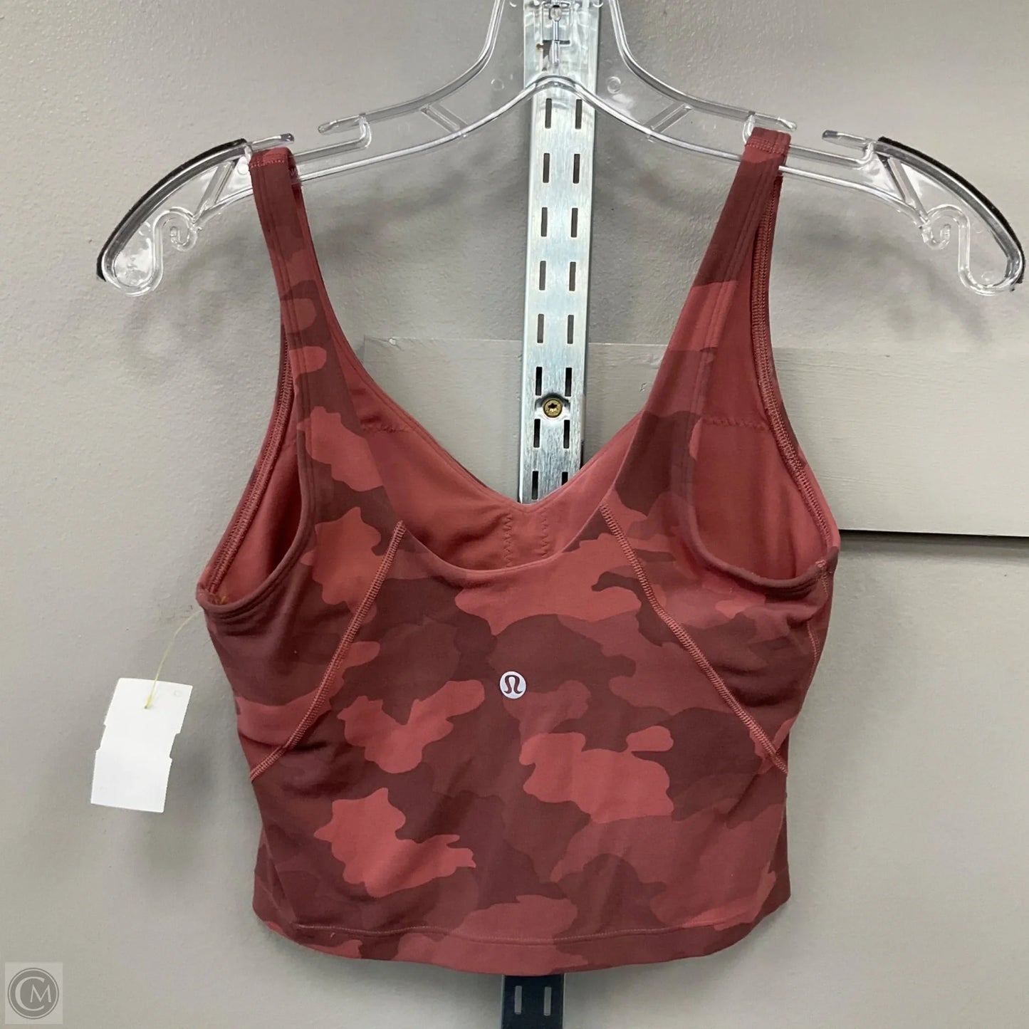 Athletic Tank Top By Lululemon In Camouflage Print, Size: 4