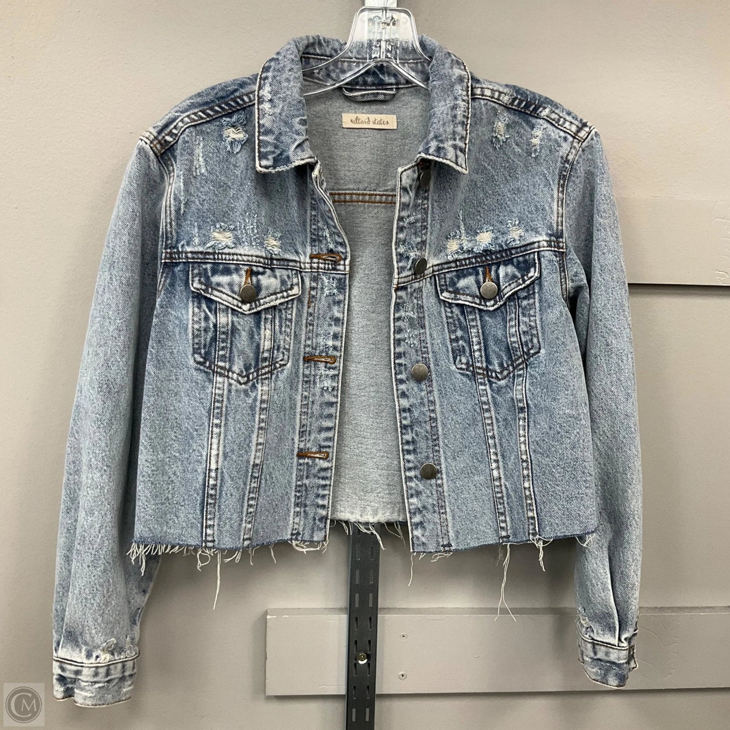 Jacket Denim By Altard State In Blue Denim, Size: S