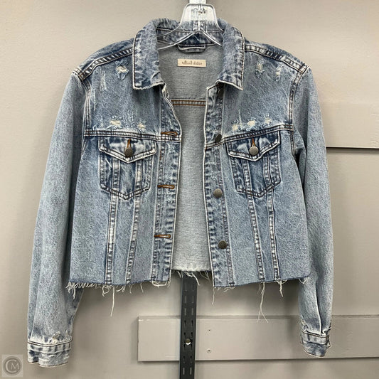 Jacket Denim By Altard State In Blue Denim, Size: S