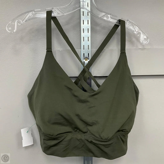 Athletic Bra By Offline In Green, Size: Xl