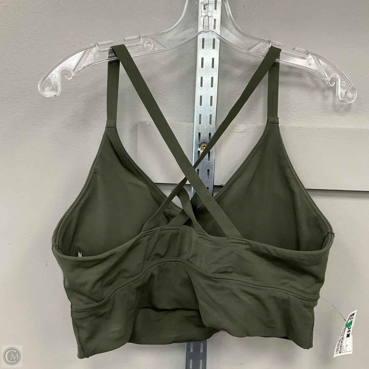 Athletic Bra By Offline In Green, Size: Xl