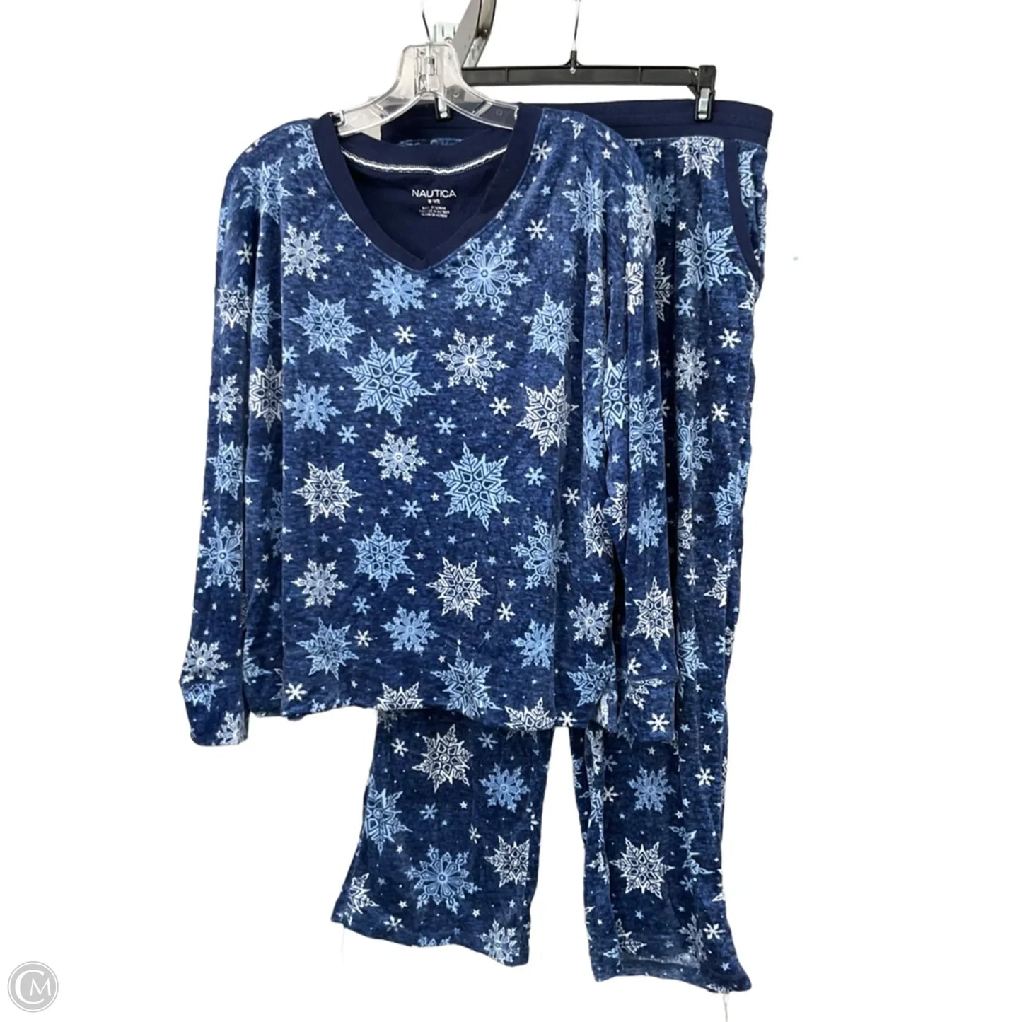 Pajamas 2pc By Nautica In Blue, Size: M