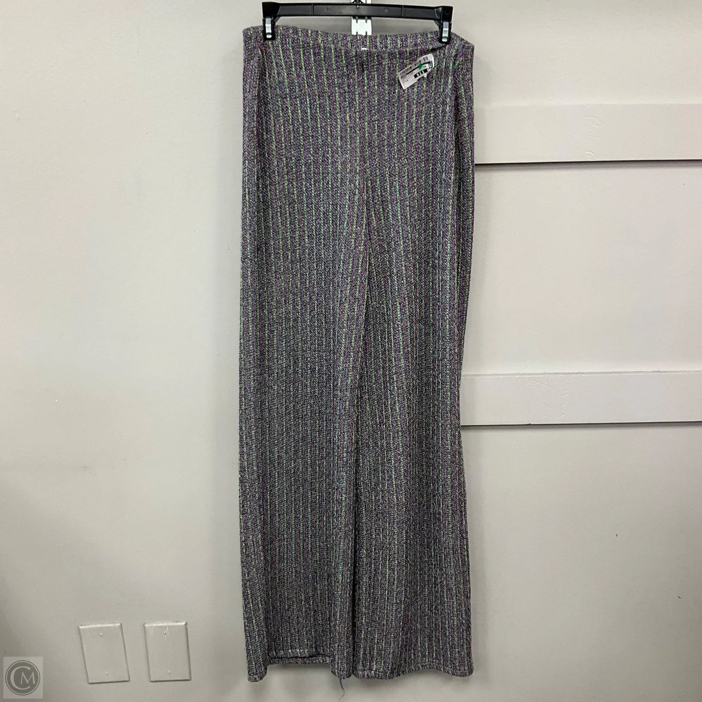 Pants Other By Zara In Green & Purple, Size: M