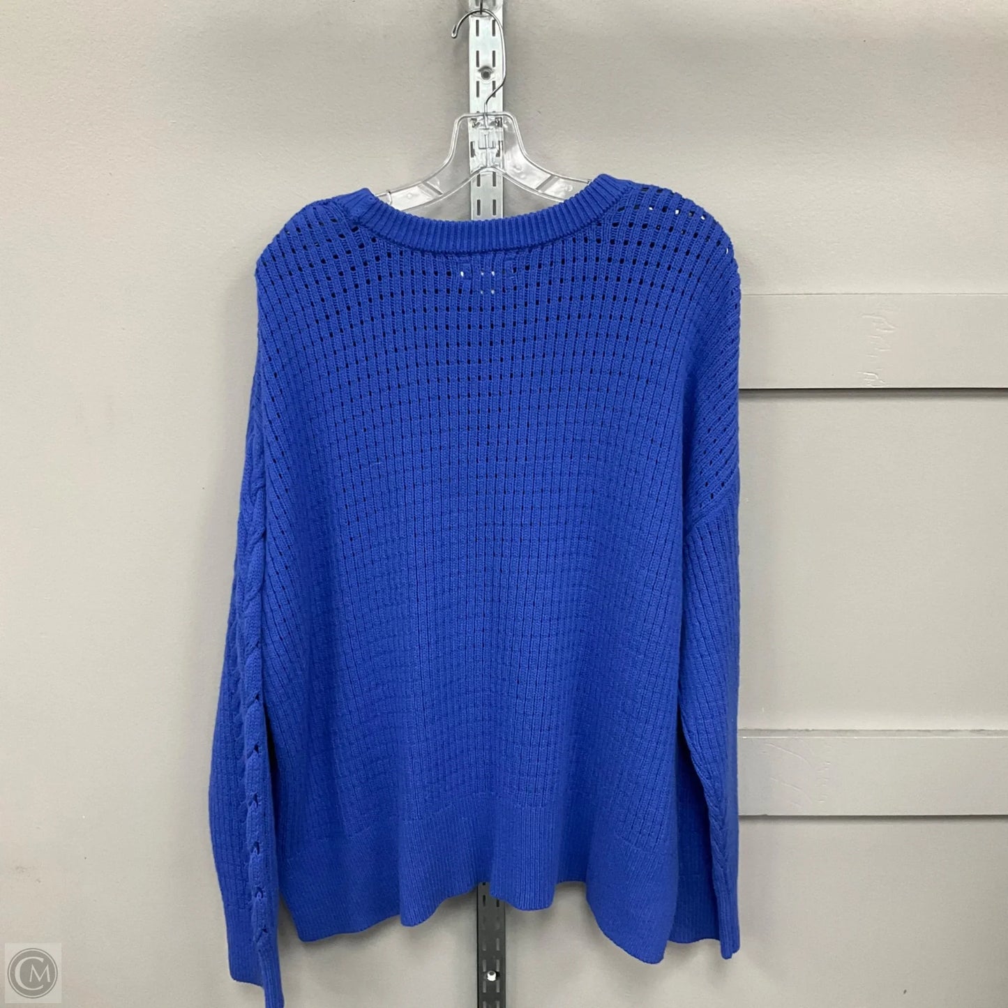 Sweater By On 34th In Blue, Size: 3x