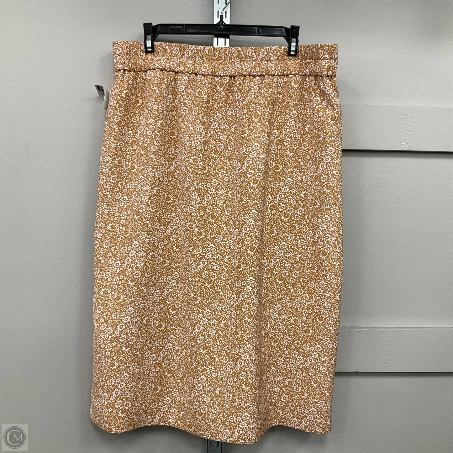 Skirt Midi By J. Crew In Floral Print, Size: L