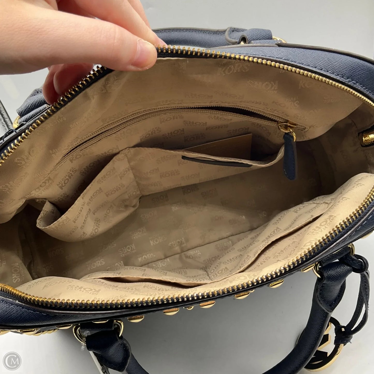 Handbag Designer By Michael Kors, Size: Medium