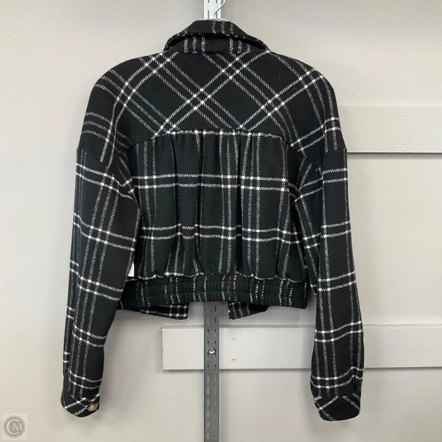 Jacket Other By Timing In Plaid Pattern, Size: M