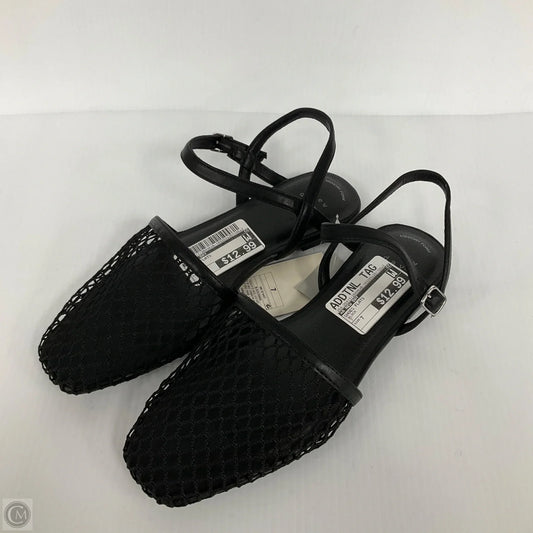 Shoes Flats By A New Day In Black, Size: 7