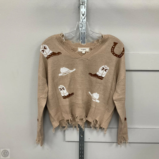 Sweater By No Comment In Brown, Size: S