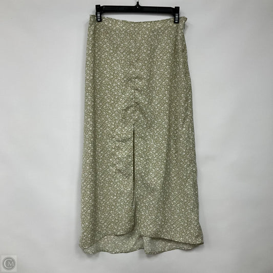 Skirt Midi By Abercrombie And Fitch In Floral Print, Size: S