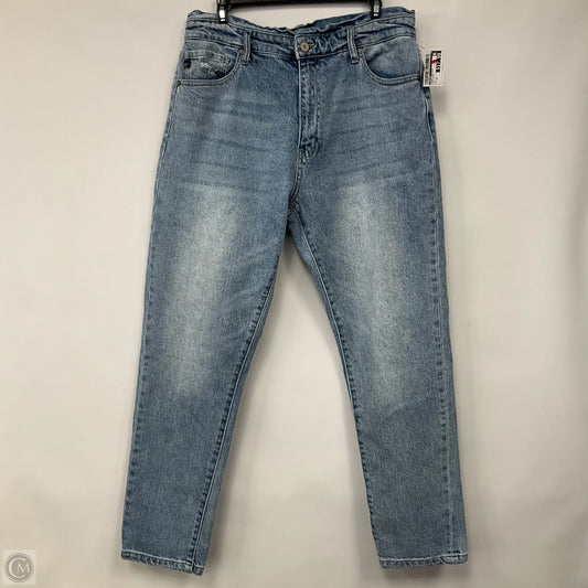 Jeans Straight By Kancan In Blue Denim, Size: 10