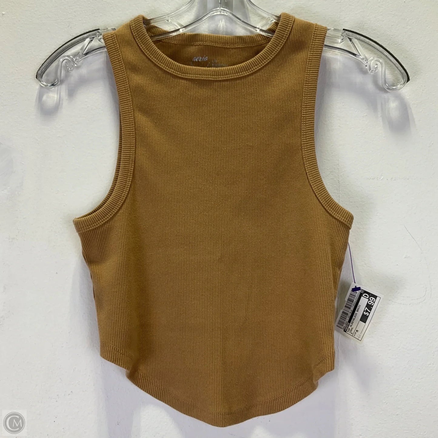 Top Sleeveless Basic By Aerie In Brown, Size: L
