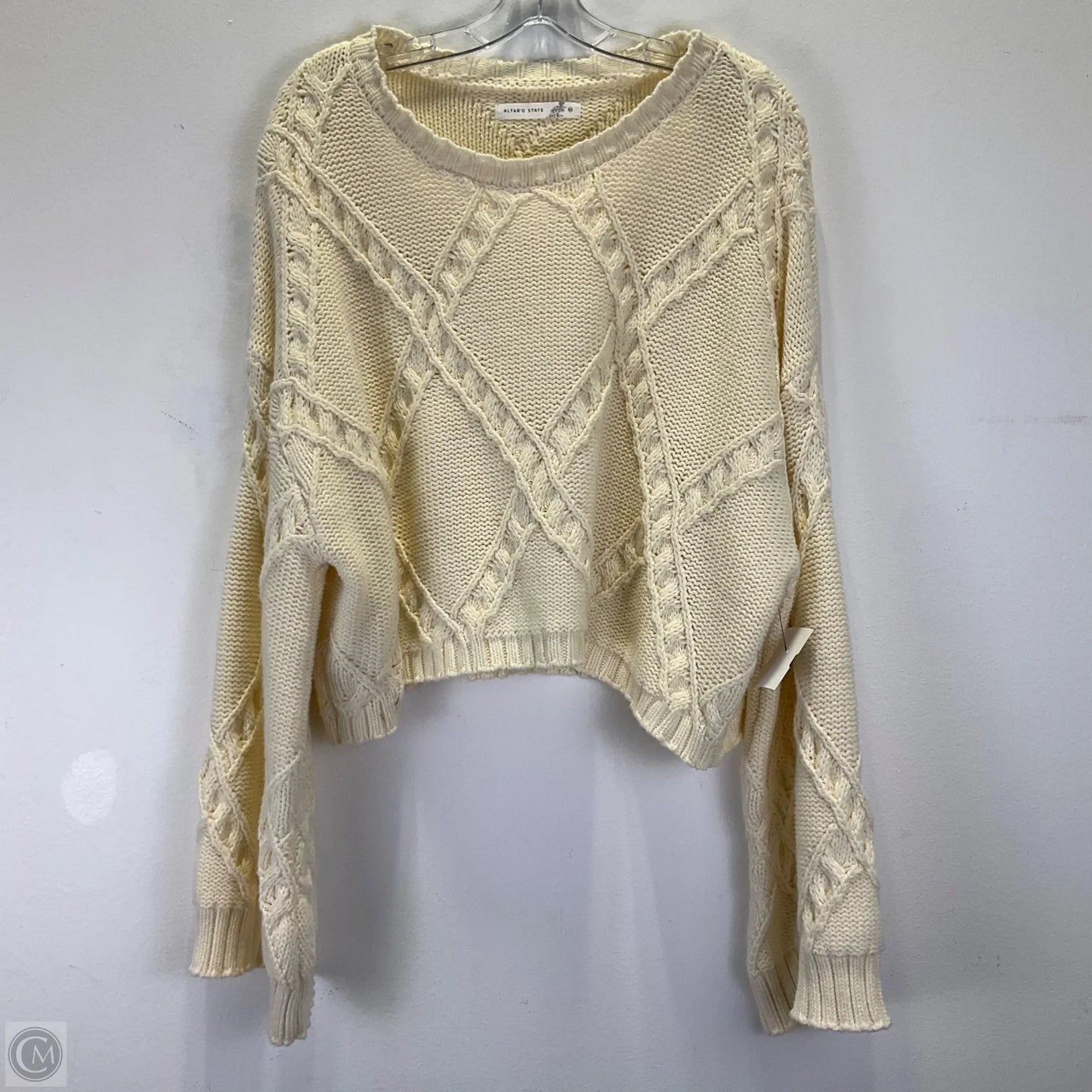 Sweater By Altard State In Cream, Size: Xl