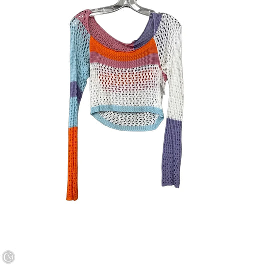 Top Long Sleeve By Cmf In Multi-colored, Size: M