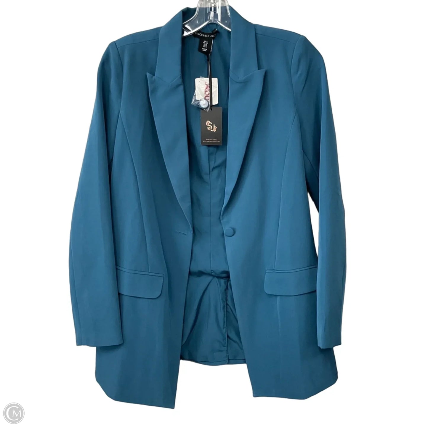 Blazer By Sincerely Jules In Blue, Size: S