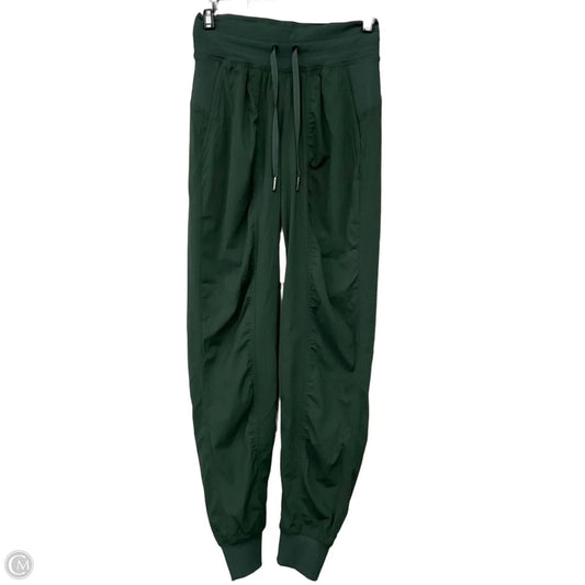 Athletic Pants By Lululemon In Green, Size: 0