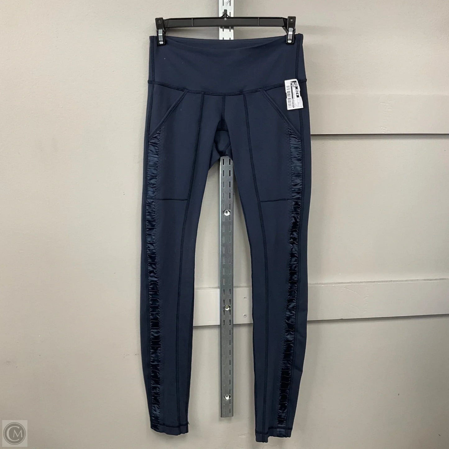 Athletic Leggings By Lululemon In Navy, Size: 4